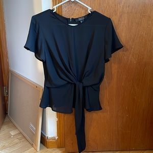 Forever 21 blouse, black